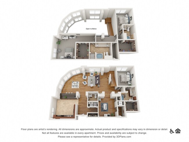 Floorplan - The Residence at Southpark