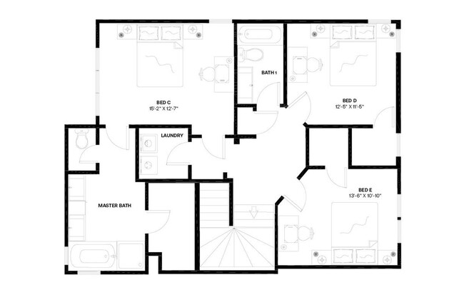 Building Photo - Private bedroom in 5 bed/2.5 bath Home