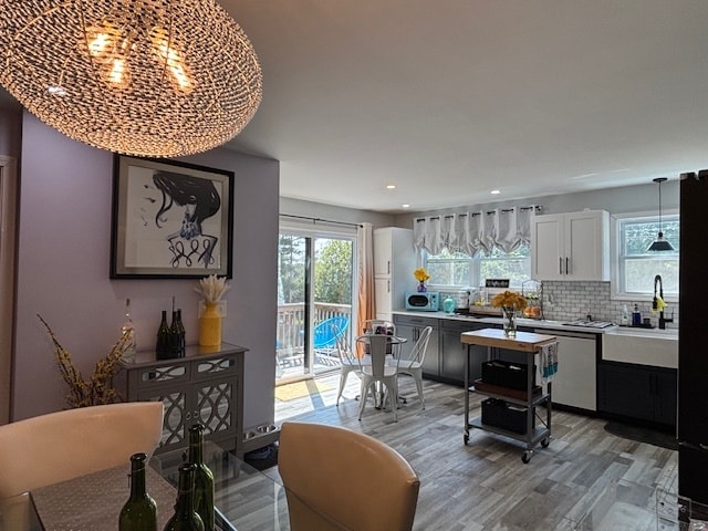 Kitchen nook overlooking the side deck - 15 Brandywine Dr