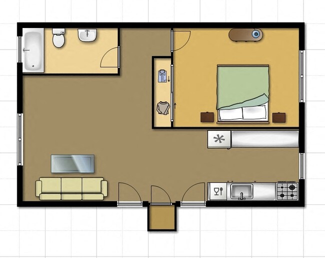 Floorplan - Forest View Apts.