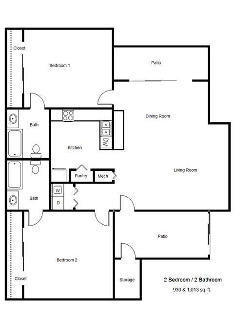 Floorplan - Villas at Alexander Bay