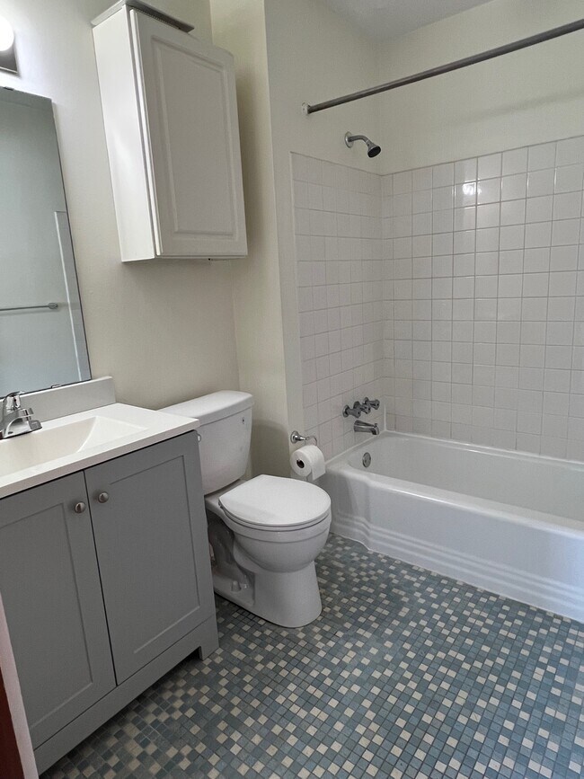 New Bathroom Vanity - Trailside Apartments