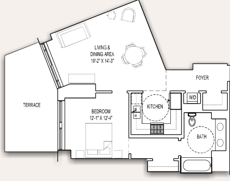 1BR/1BA - 1125 Maxwell Place