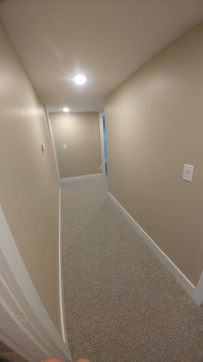 Upstairs hall, LED lighting - 28 Elm St