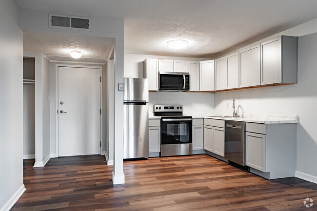 1BR, 1BA - 650SF - Kitchen - Lucia Apartments
