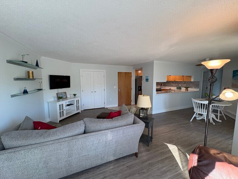 LR, Entry Door, Kitchen - 219 E Grand Ave