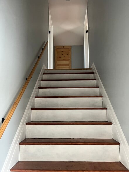 Stairwell to upstairs bedrooms - 176 Pleasant St
