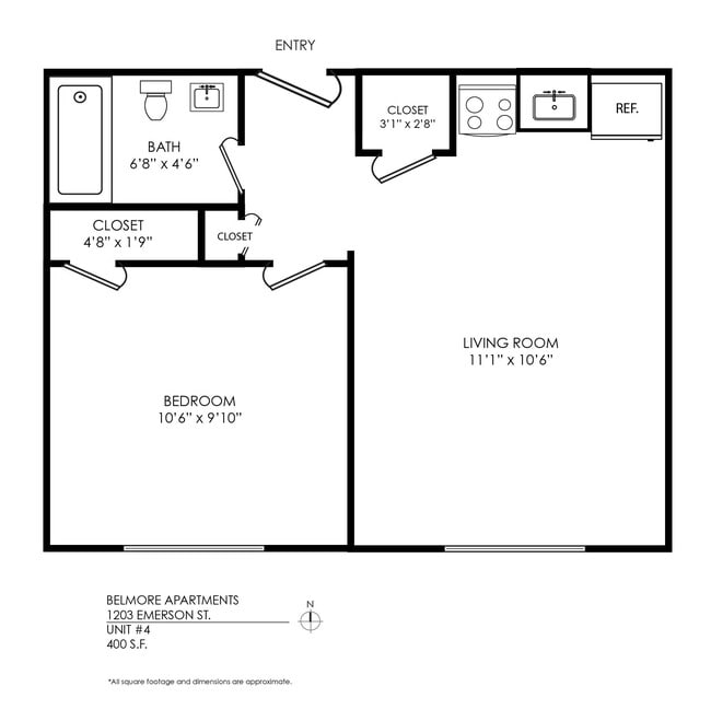 Floorplan - Belmore Apartments