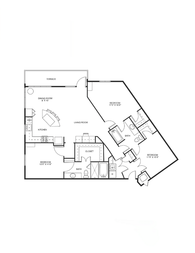 Floorplan - The Taylor