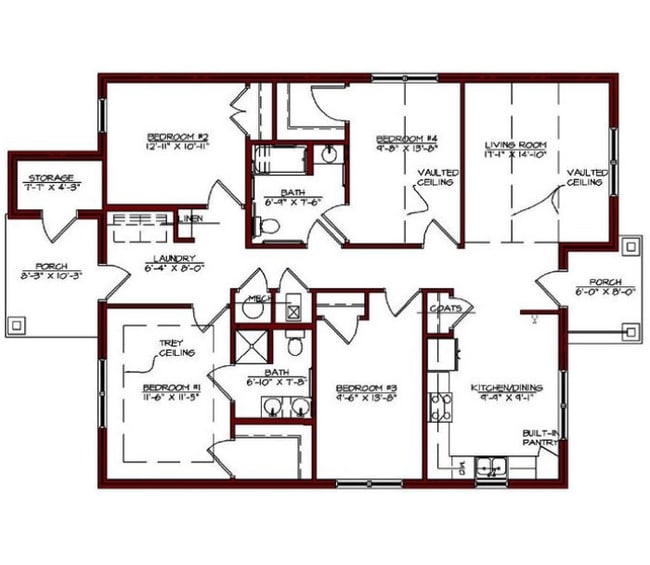 Floorplan - Waterford Estates