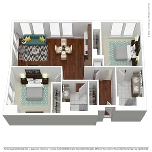 2br/2ba - Rincon Green