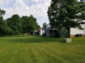 Open area behind buildings - Wedgewood Village
