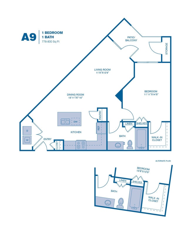 Floorplan - Windsor Addison Apartments