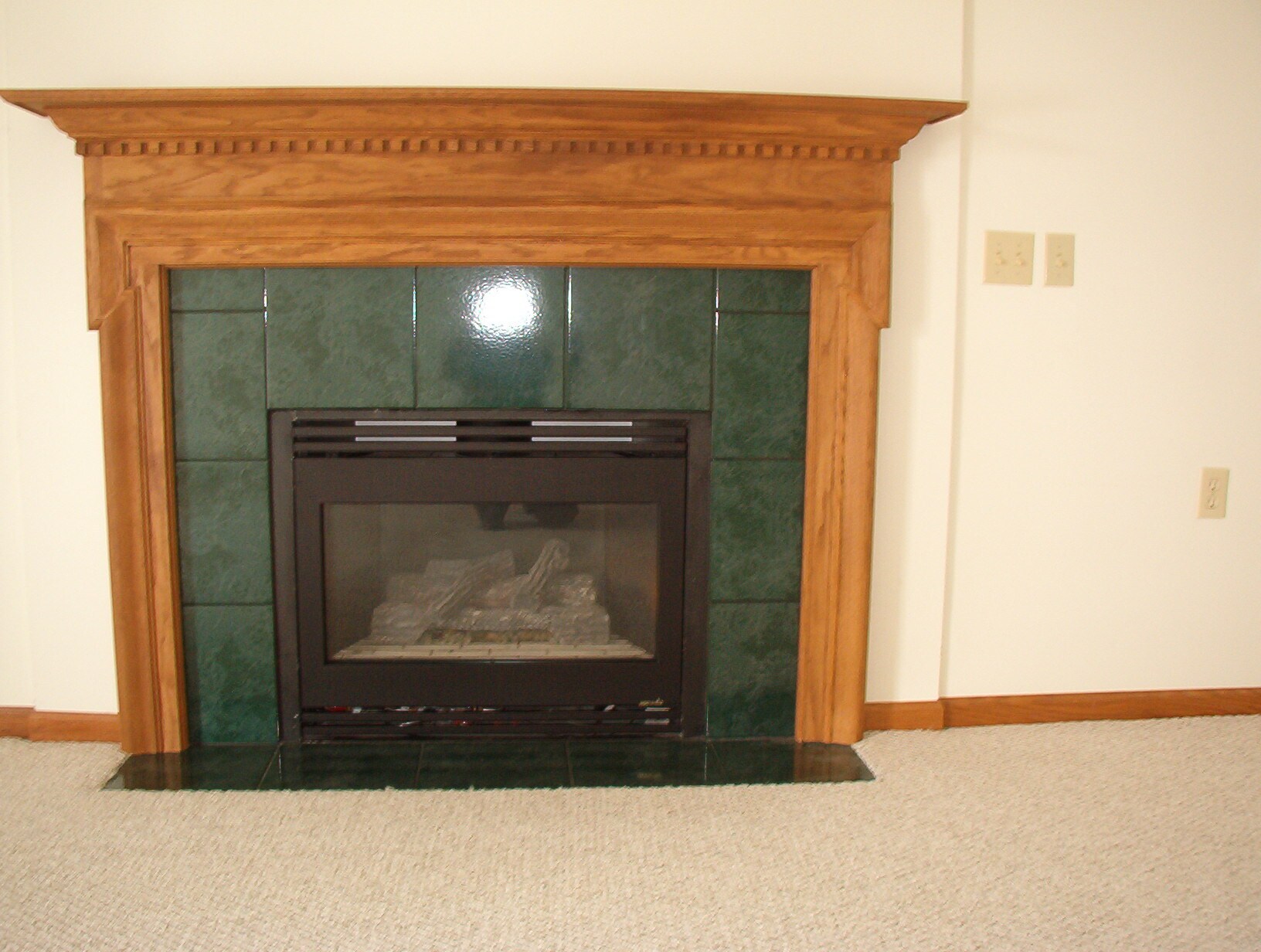 Fireplace in Great Room - 2825 Northridge Dr