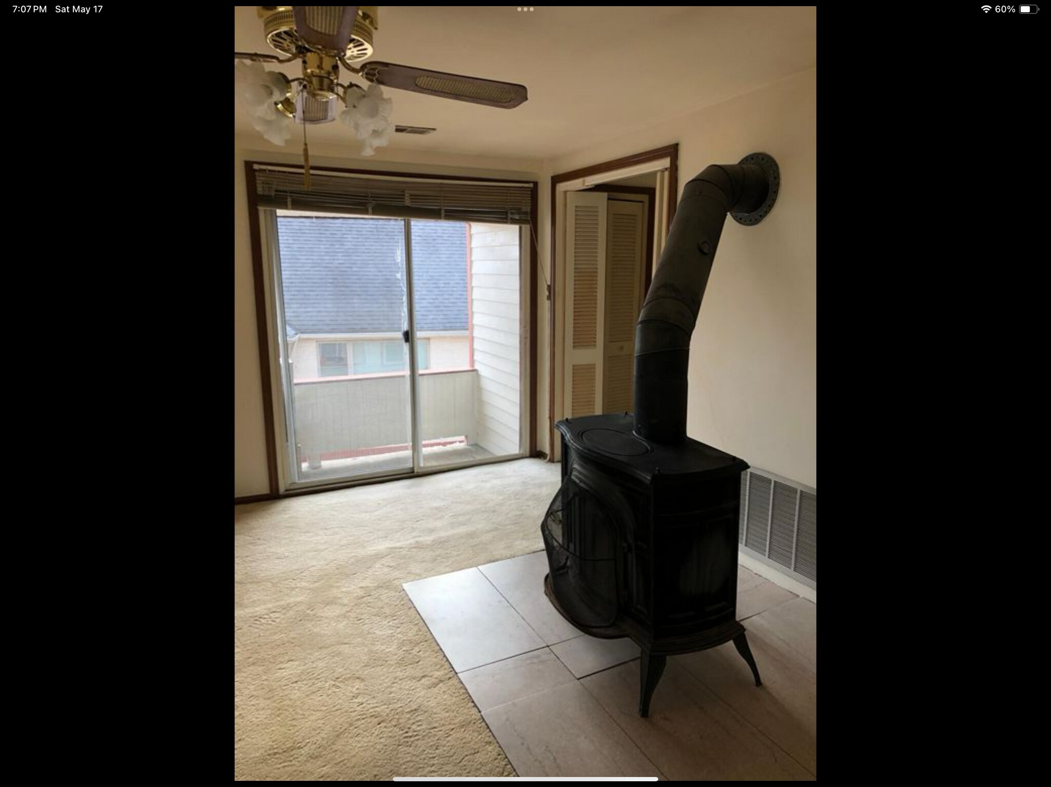 Wood-burning fireplace - 1918 E 123rd St