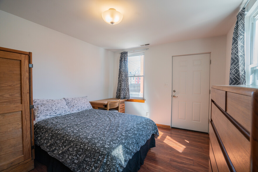 First floor back bedroom (with private entrance) - 505 North Washington Street