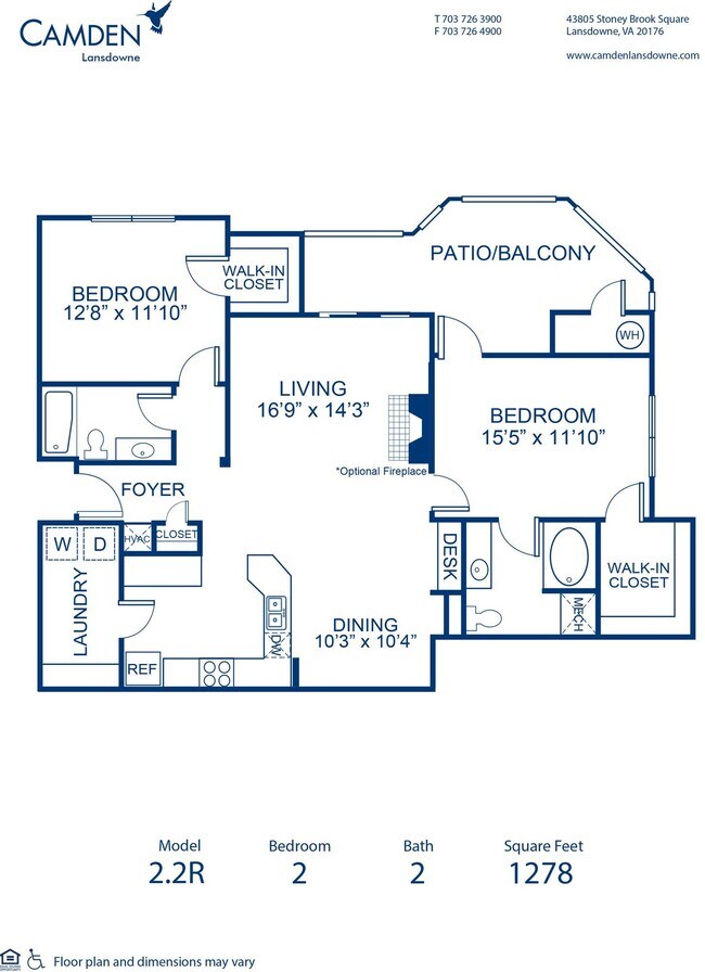 Floorplan - Camden Lansdowne
