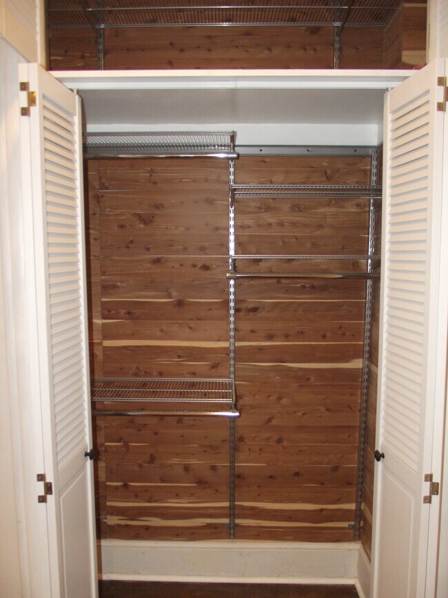 Bedroom cedar closet second view - 1419 E Capitol St SE