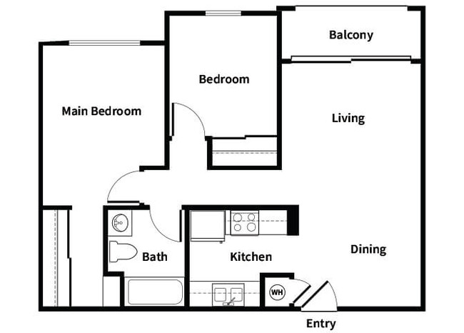 Floorplan - Harvard Yard and Glenmary Senior Affordabl...