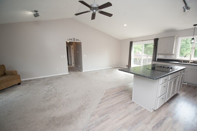 Kitchen, Dining, and Living area - 260 Hogan Rd