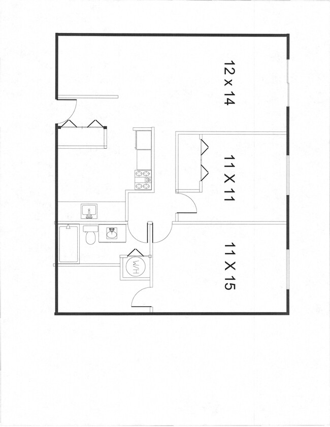 Floorplan - Pratt Place Apartments