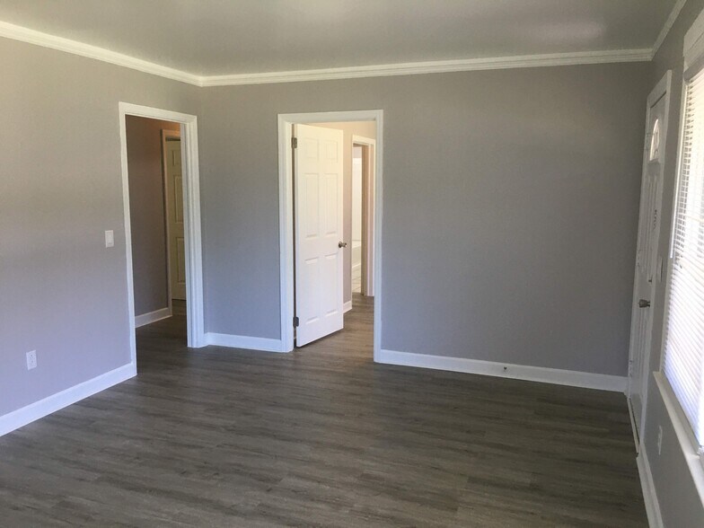 Living Room looking into Kitchen on right - 110 Gilliland Ave