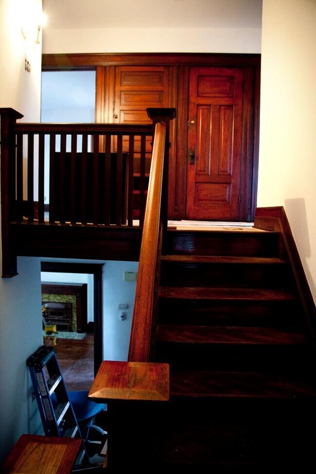 stairs and hall closet - 3934 Avery St