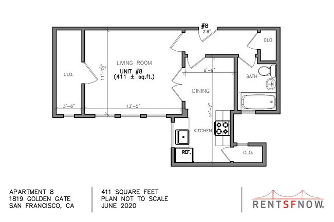 Floorplan - 1819 Golden Gate