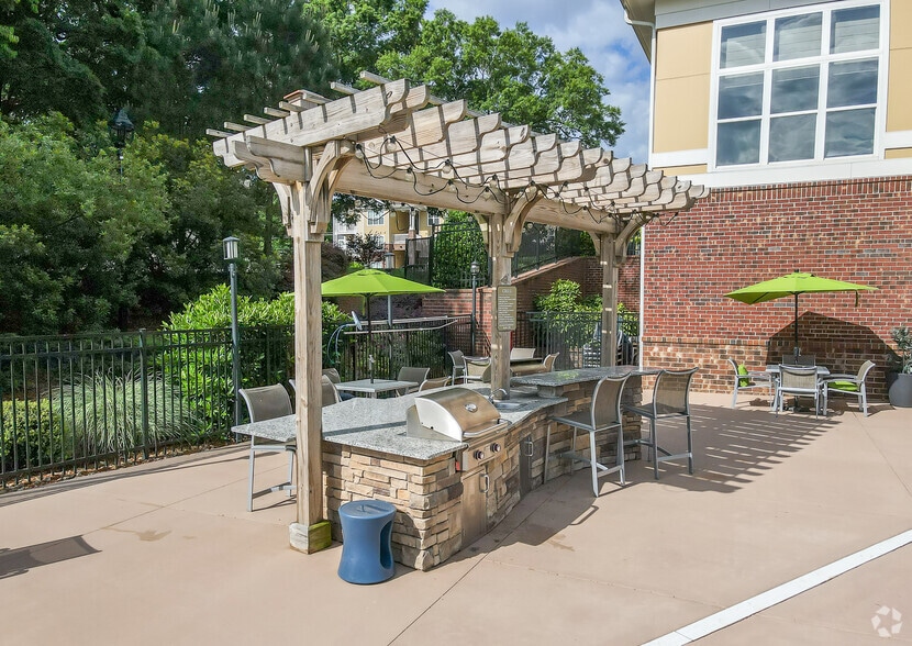 Pool Area - Residences at Brookline