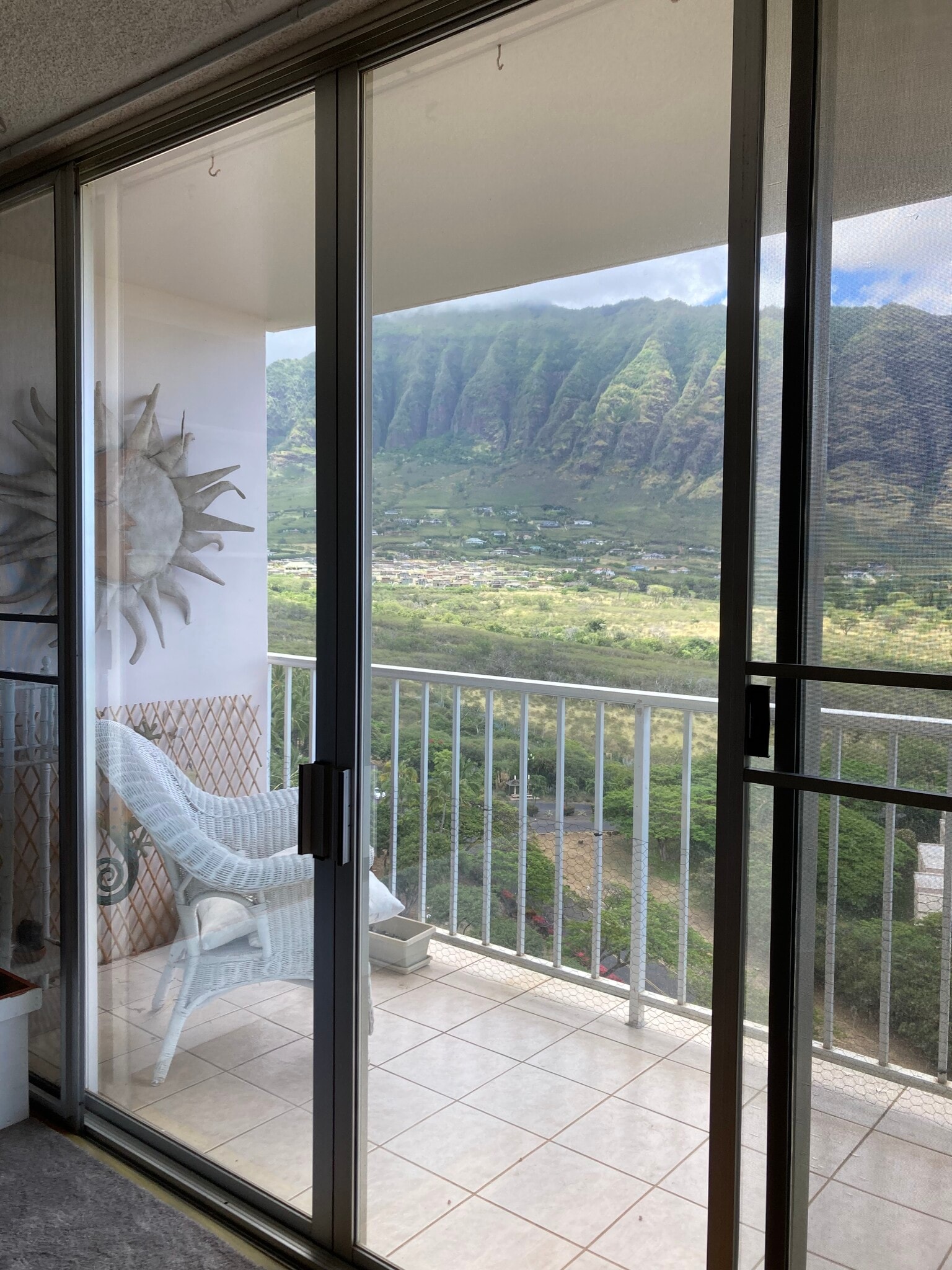 Lanai off of living room - 84-680 Kili Dr