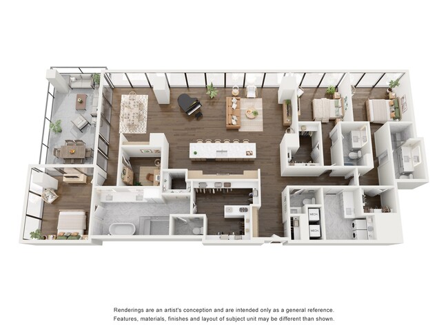 Floorplan - 700 River