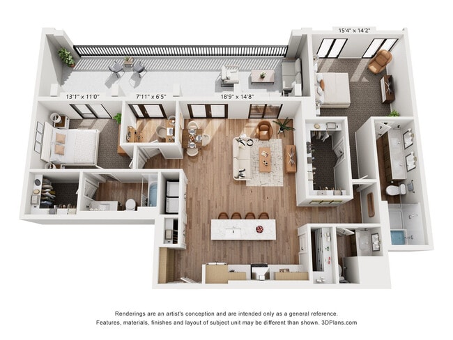 Floorplan - 2800 Taylor
