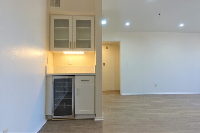 beverage counter in dining room - 222 S Central Ave