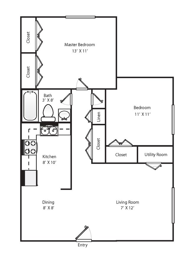 Colonial Ridge Apartments 2609 Mangowood Dr Colonial Heights VA 23834
