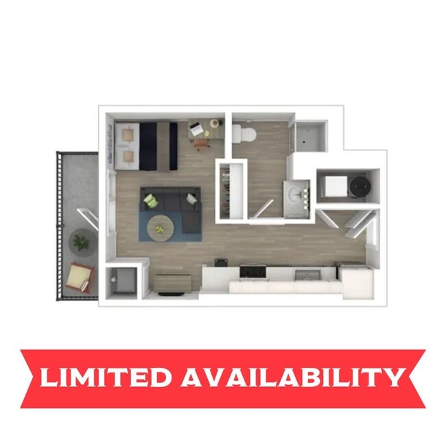 Explore this chic urban apartment layout with limited availability. Perfect for modern living! - Ascend Richmond