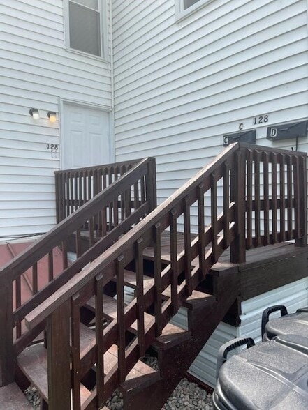 back deck entry - 128 W Ohio St