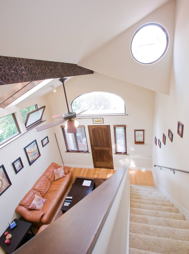 view of living room from bedroom - 2112 Walnut Ave