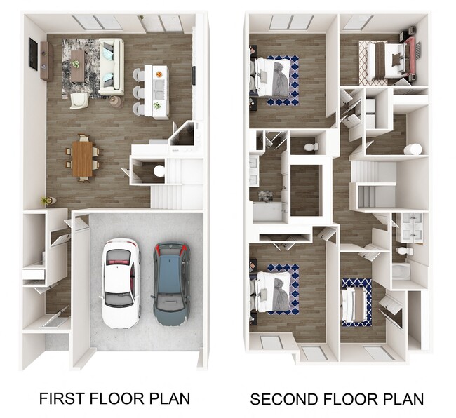 Floorplan - Jackson Run Townhomes