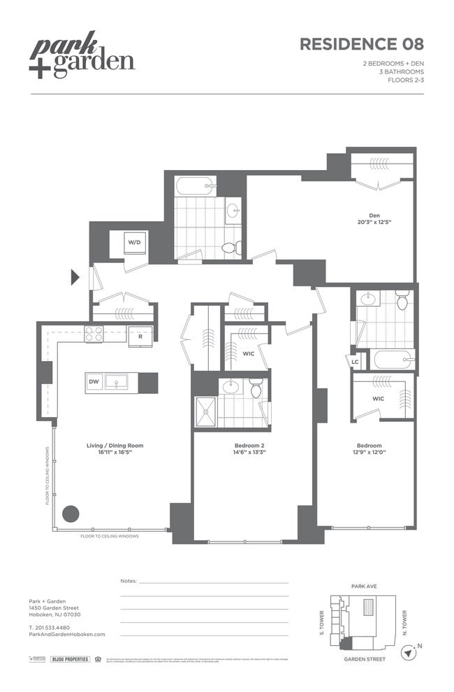 Floorplan - Park + Garden