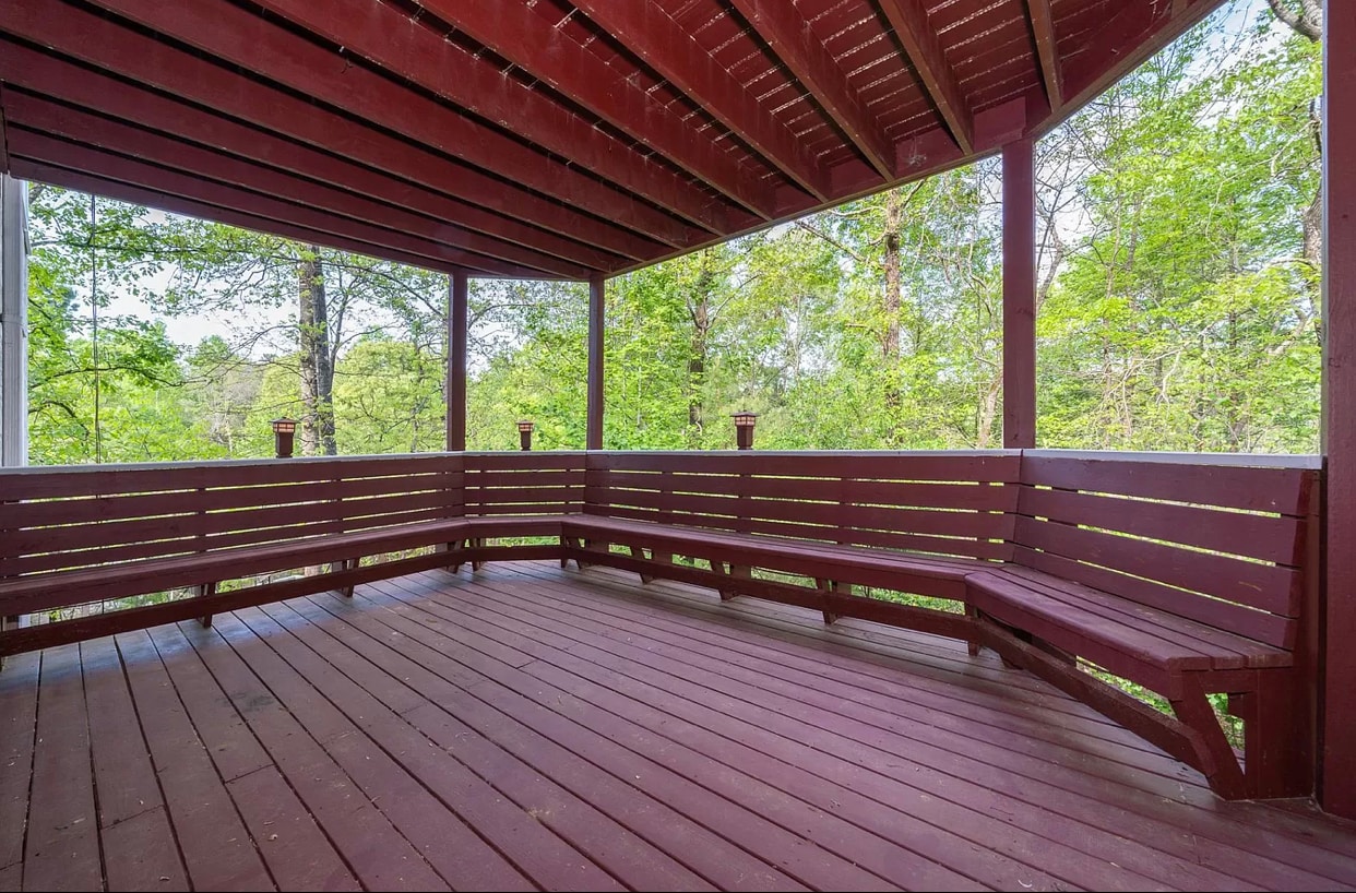View of forest from deck - 509 Gallery Plz