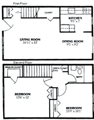 2BR/1BA - Colonial Estates