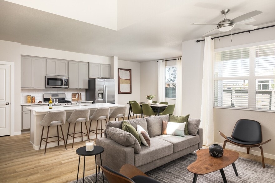 High Ceilings, Large Windows and Personal Back Yards - VellaTerra