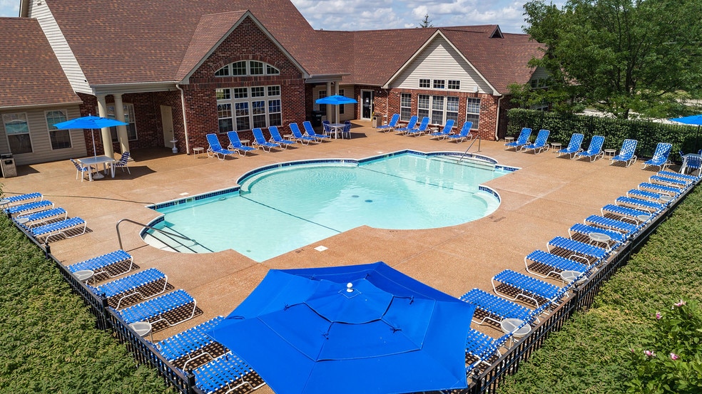 2023 Waterways Luxury Apartment Rentals Pool - The Waterways of Lake Saint Louis Apartments