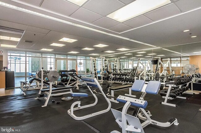 Gym 1 of 2, located in Harborview building - 23 Pierside Dr