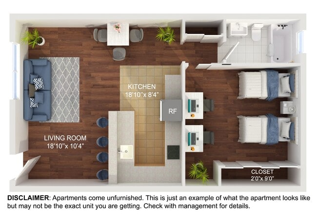 Floorplan - The Spot on 30th Street