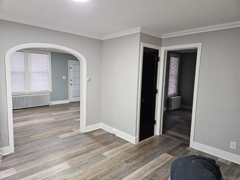 Dining room view into living room - 11 Willow Ave