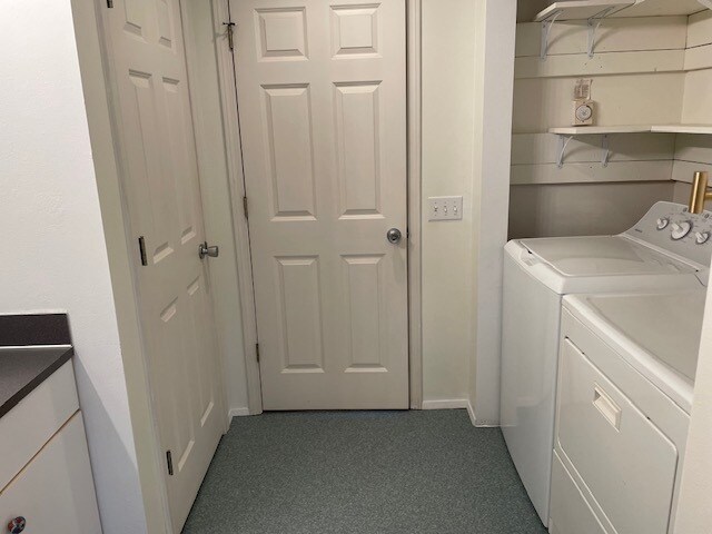 Bathroom with storage on left - 13051 40th Ave S