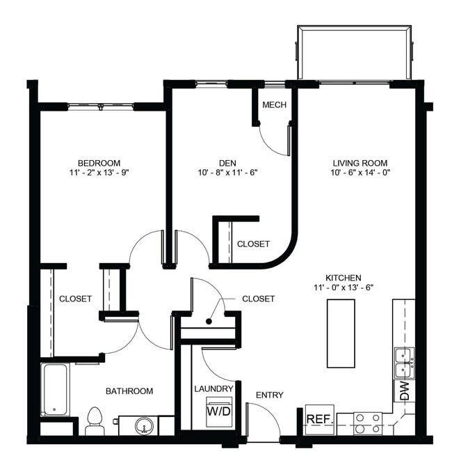 Floorplan - Grand35 Apartments - 55 Plus Active Adult