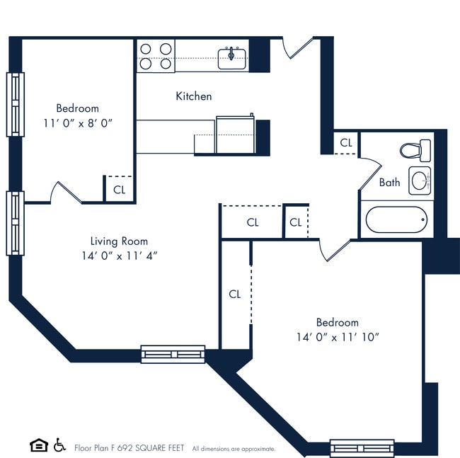Floorplan - Kips Bay Court