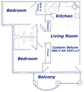 Floorplan - Links at Springdale I/II